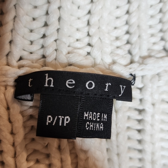 Theory White knit vest. Size XS. Linen/ Cotton - Picture 4 of 16